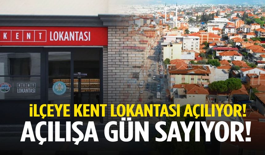 Sarıgöl’de Kent Lokantası için geri sayım başladı!