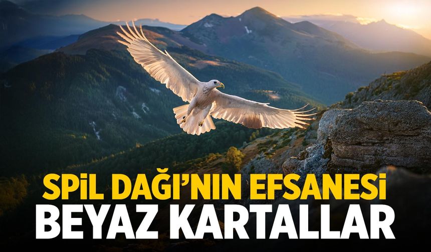Spil Dağı’nın beyaz kartalları!