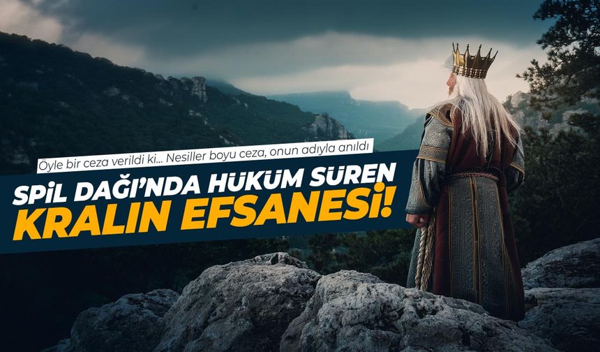 Spil Dağı'nda hüküm süren kral: Tantalos