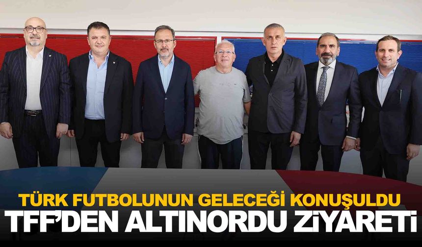 TFF heyetinden Altınordu’ya ziyaret