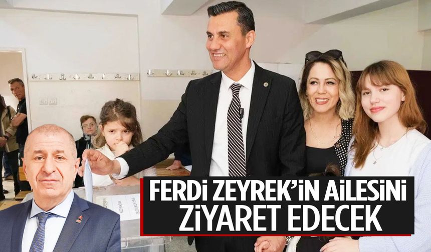 Zafer Partisi Genel Başkanı Ümit Özdağ Zeyrek ailesini ziyaret edecek