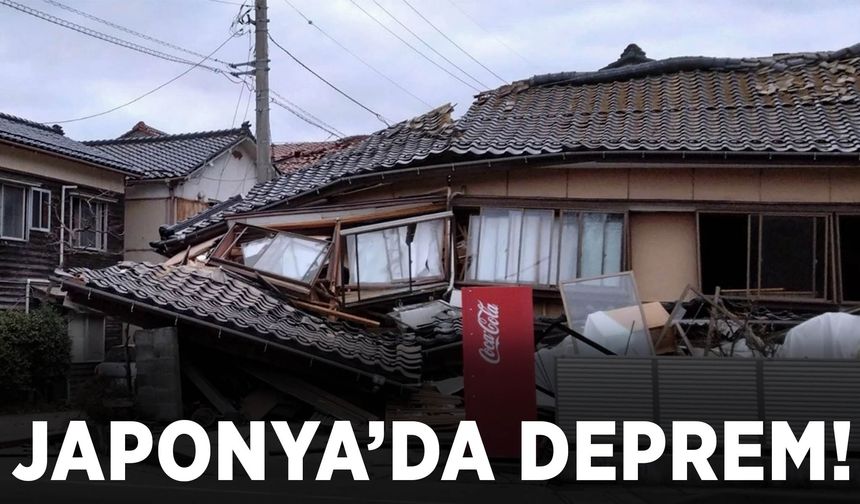 Japonya 6,7 büyüklüğünde depremle sarsıldı