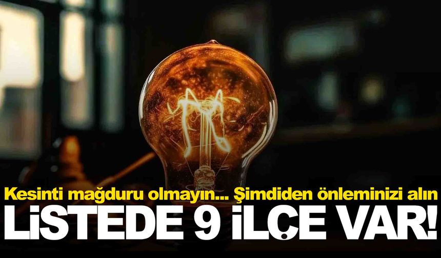 Kesinti mağduru olmayın... Şimdiden önleminizi alın... Liste açıklandı!