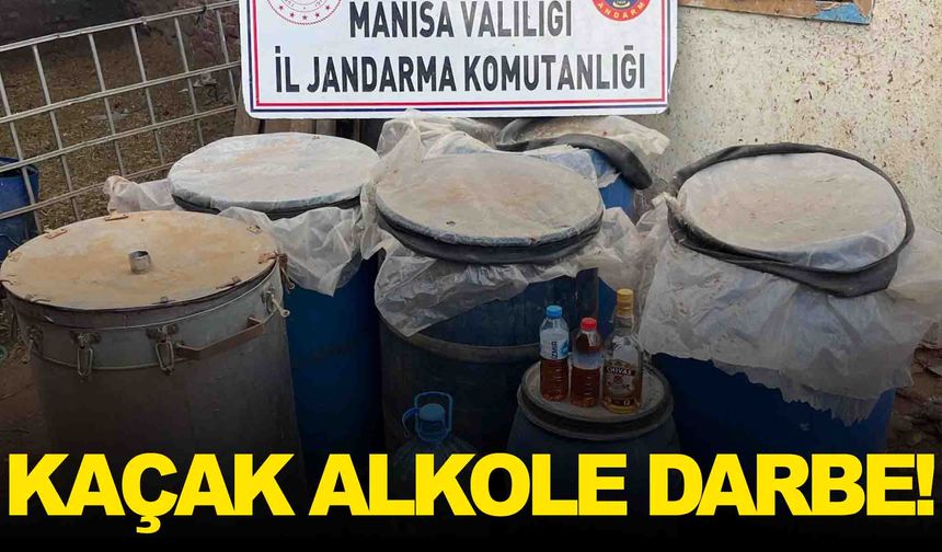 Manisa’da sahte içki operasyonu: 82 litre sahte alkol ele geçirildi