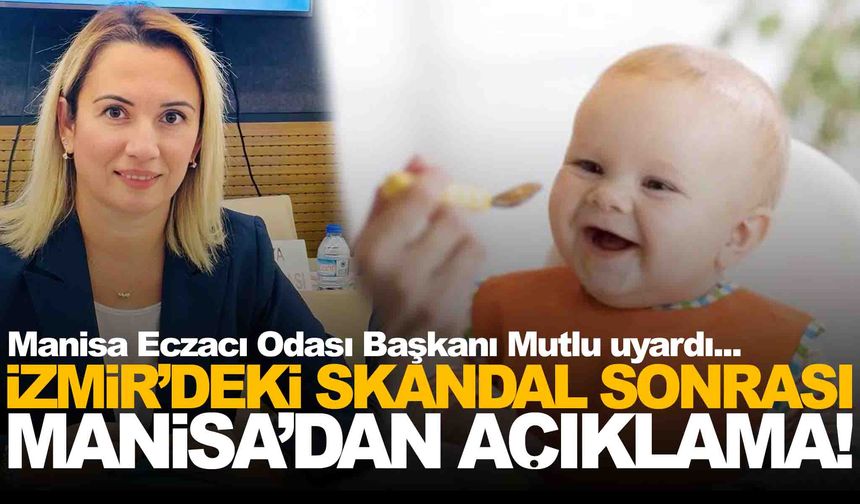Manisa Eczacı Odası’ndan uyarı: “Bebek mamaları eczane dışından alınmamalı”