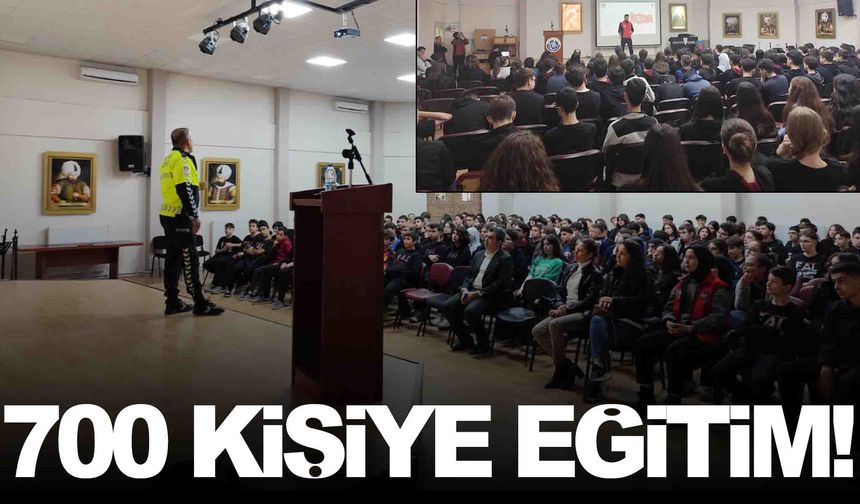 Manisa’da 700 kişiye suç önleme ve farkındalık eğitimi