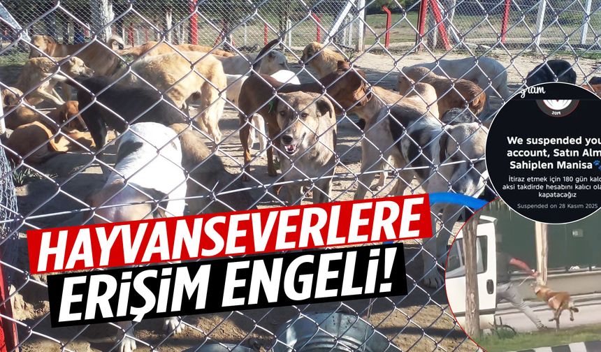 Hayvanseverlere erişim engeli