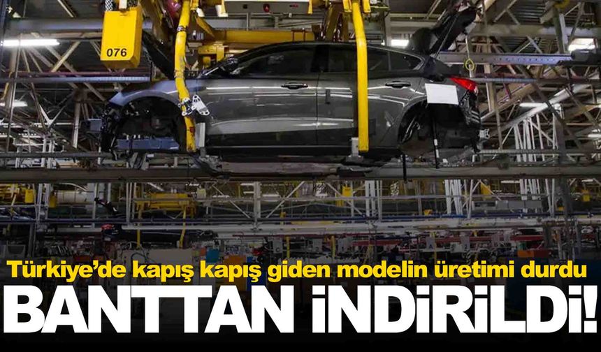 Otomotiv devi ikonik modelin üretimini durdurdu… Türkiye’de yok satıyordu…