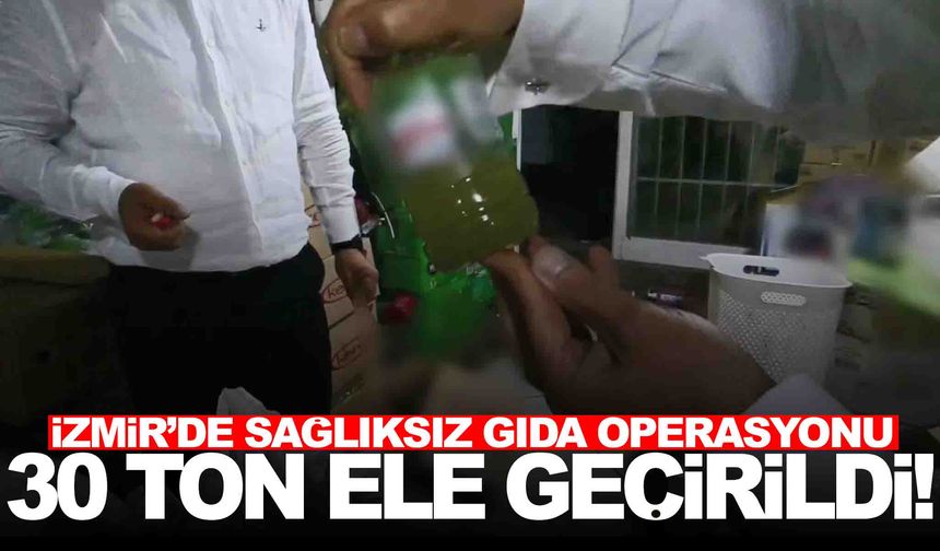 İzmir’de ‘Son kullanma tarihi’ operasyonu... Tarihleri yeniden basmaya çalışmışlar!