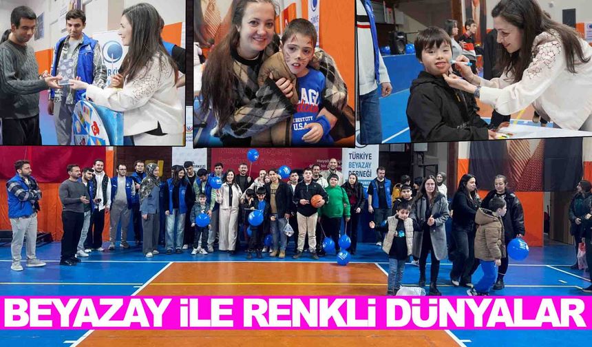 “Beyazay ile Renkli Dünyalar” etkinliğine yoğun ilgi