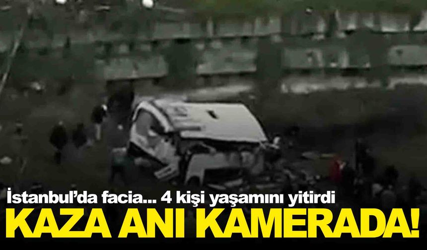 Esenyurt’ta işçi servisi faciası: Minibüs şarampole yuvarlandı, 4 ölü, 7 yaralı