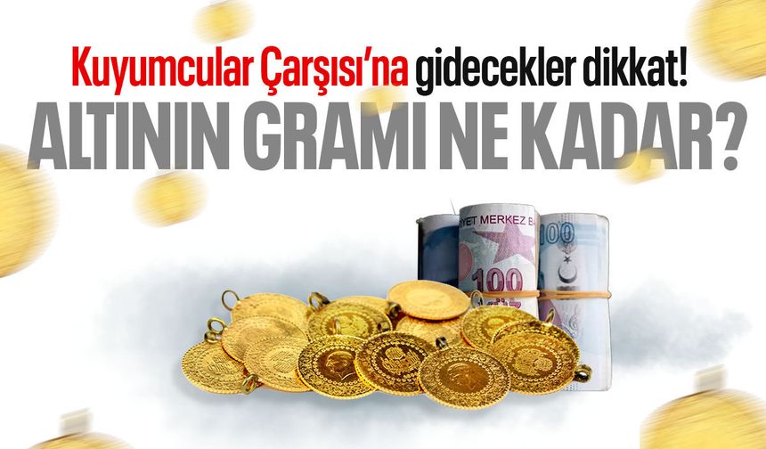 Manisa'da altın yeni haftaya nasıl başladı?