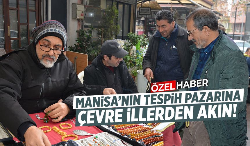Manisa’da kurulan pazara çevre illerden akın ediyorlar!