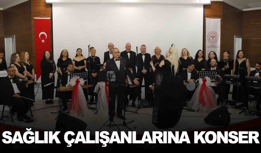 Şehzadeler HEM’den sağlık çalışanlarına konser