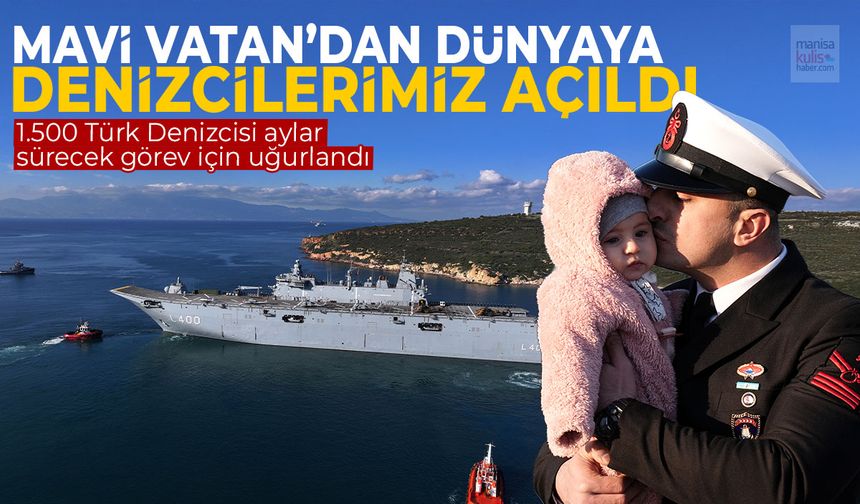 1.500 Türk Denizcisi, İzmir'den İspanya'ya uğurlandı