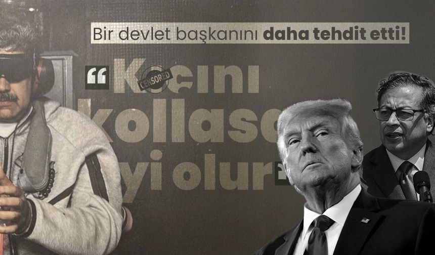 ABD Başkanı Trump yargı dağıtıyor! Bir devlet başkanını daha tehdit etti