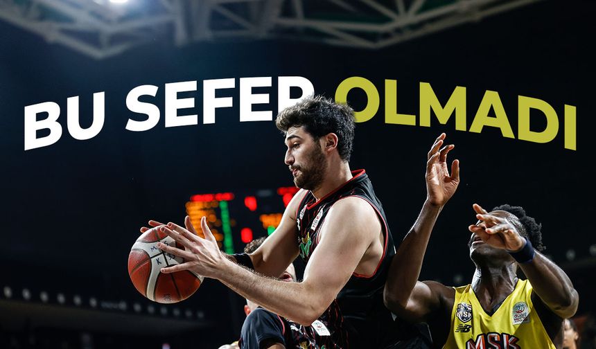Manisa Basket son periyotta mağlup