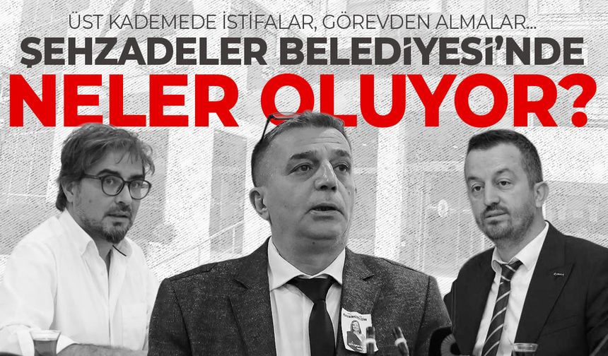 Şehzadeler Belediyesi’nde sular durulmuyor