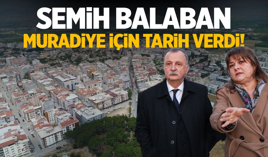 Semih Balaban Muradiye için tarih verdi! 1,5 yıl içerisinde…