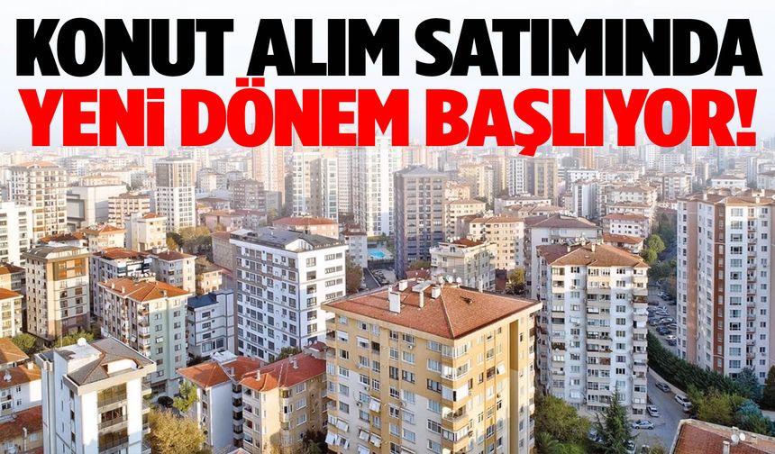 Ev ve arsa satışlarında yeni dönem! Bu kurala uymayan yandı…