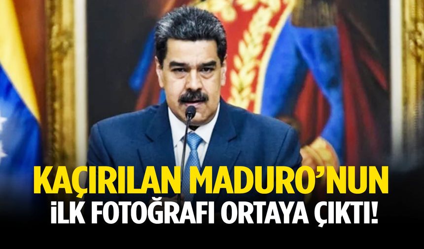 Trump paylaştı: Kaçırılan Maduro’nun ilk fotoğrafı ortaya çıktı