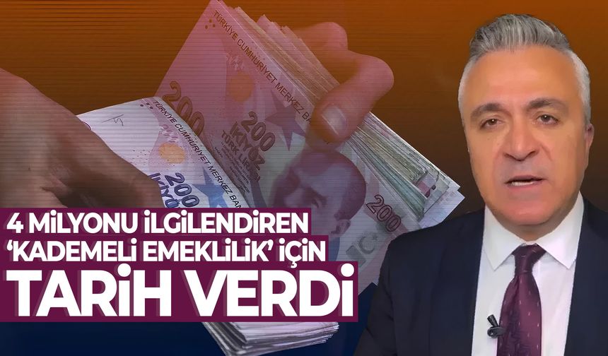 4 milyona yakın kişiyi kapsıyor… Kademeli emeklilik için tarih verdi!
