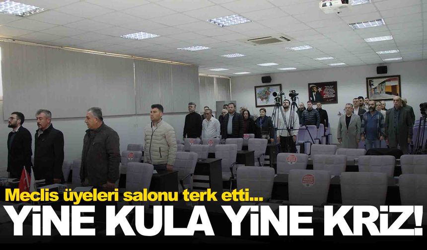 Başkan geç kalınca meclis toplantısı yapılamadı!