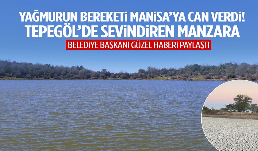 Bir zamanlar kupkuruydu… Tepegöl yeniden hayat buldu!