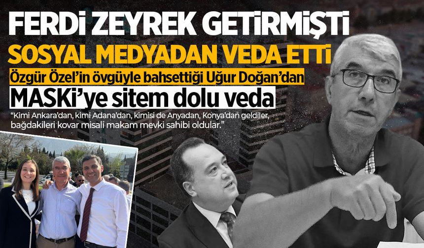 Ferdi Zeyrek getirmişti... Sosyal medyadan veda etti!