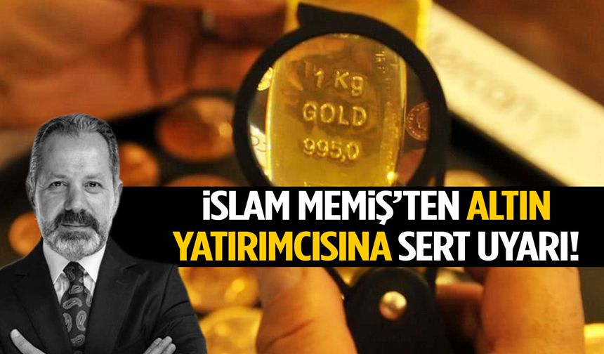 İslam Memiş uyardı: “Çatır çatır soyacaklar”
