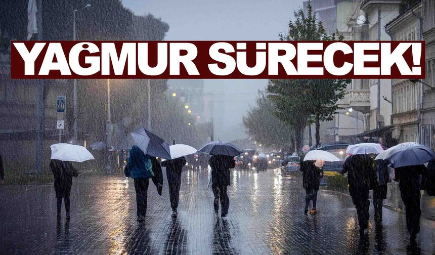 Manisa’da yağışlar devam edecek: 5 gün boyunca sağanak alarmı! İşte gün gün hava durumu