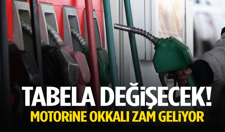 Tabela değişecek! Motorine okkalı zam geliyor!