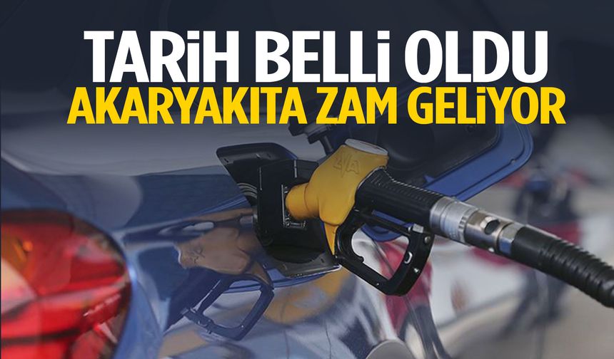 Tarih belli oldu! Motorine zam geliyor