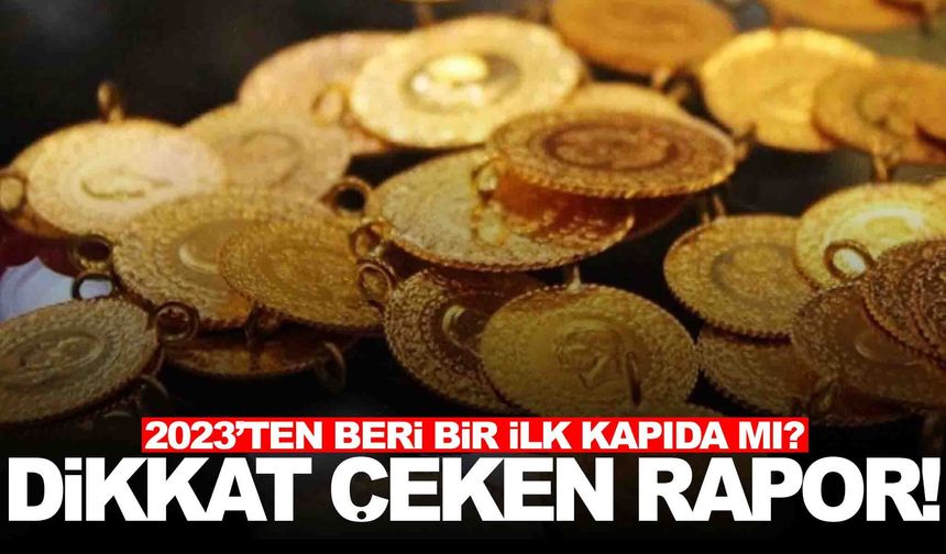 Altın fiyatlarında kritik süreç: 2023’ten beri bir ilk kapıda mı?