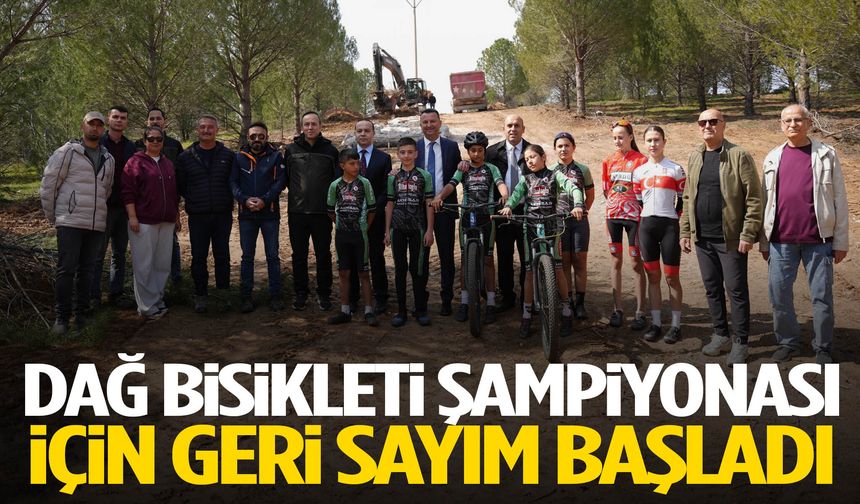 Dağ bisikleti şampiyonası için geri sayım başladı