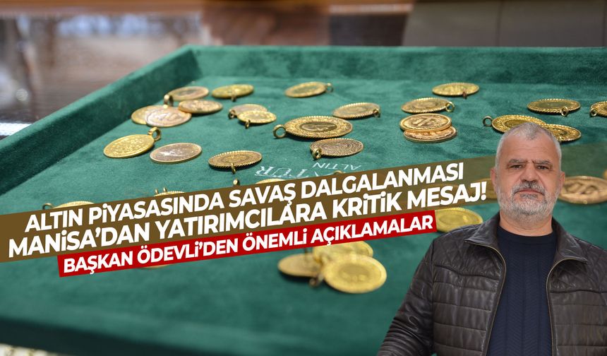 Altında savaş etkisi… Başkan Ödevli’den ‘panik yapmayın’ uyarısı!