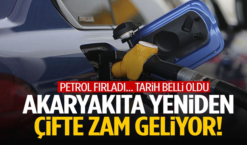 Benzin ve motorine yeniden zam geliyor! Tarih belli oldu