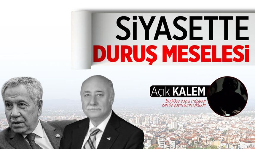 Siyasette duruş meselesi