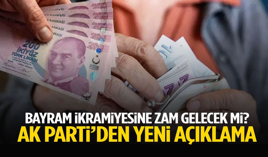 Emekli bayram ikramiyesine zam gelecek mi? AK Parti'den açıklama geldi!