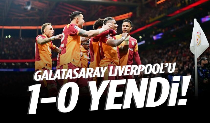 Galatasaray Liverpool’u 1-0 yendi