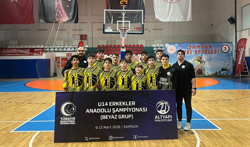 Lider Spor Kulübü U14 takımı Türkiye ikincisi oldu