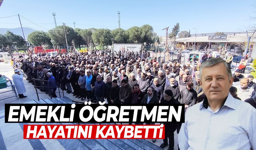 Manisa’da emekli öğretmen hayatını kaybetti