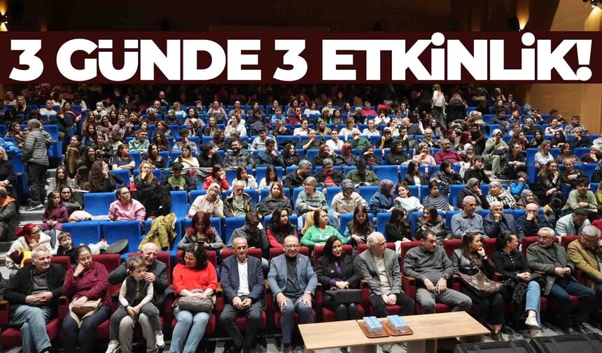 Manisa’da kültür sanat rüzgarı... 3 günde 3 farklı etkinlik var!