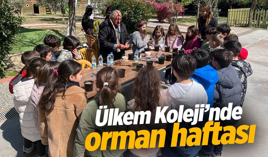 Ülkem Koleji’nde orman haftası