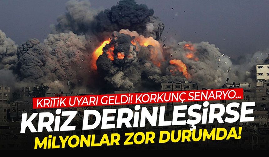 Kritik uyarı geldi! Kriz derinleşirse milyonlar zor durumda!