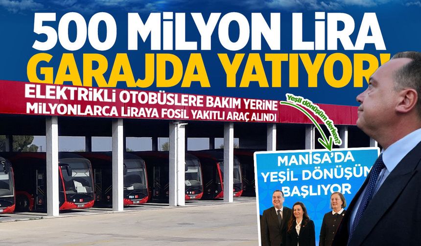 512 milyon lira garajda yatıyor!
