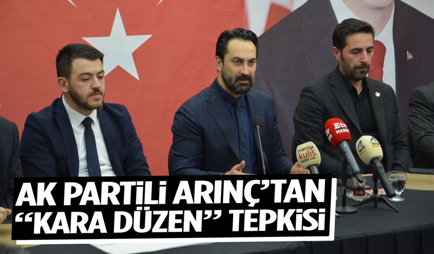 AK Partili Arınç’tan “Kara Düzen” tepkisi