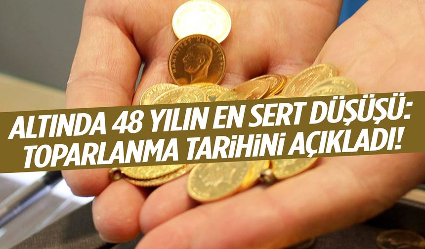 Altında 48 yılın en sert düşüşü: Uzman isim toparlanma tarihini açıkladı