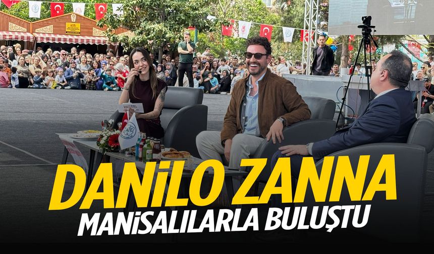 Danilo Zanna Manisalılarla buluştu