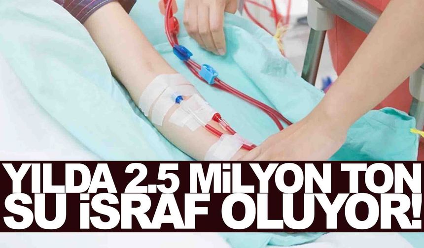 Diyaliz tedavisinde israf olan su için bir araya geldiler!